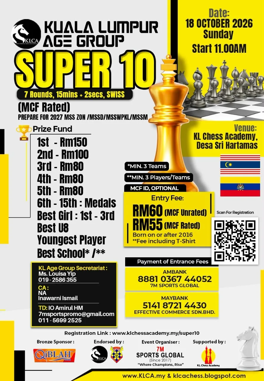 Kuala Lumpur Age Group Super 10 poster